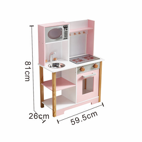 ALL 4 KIDS Peyton Pink Pretend Play Kitchen