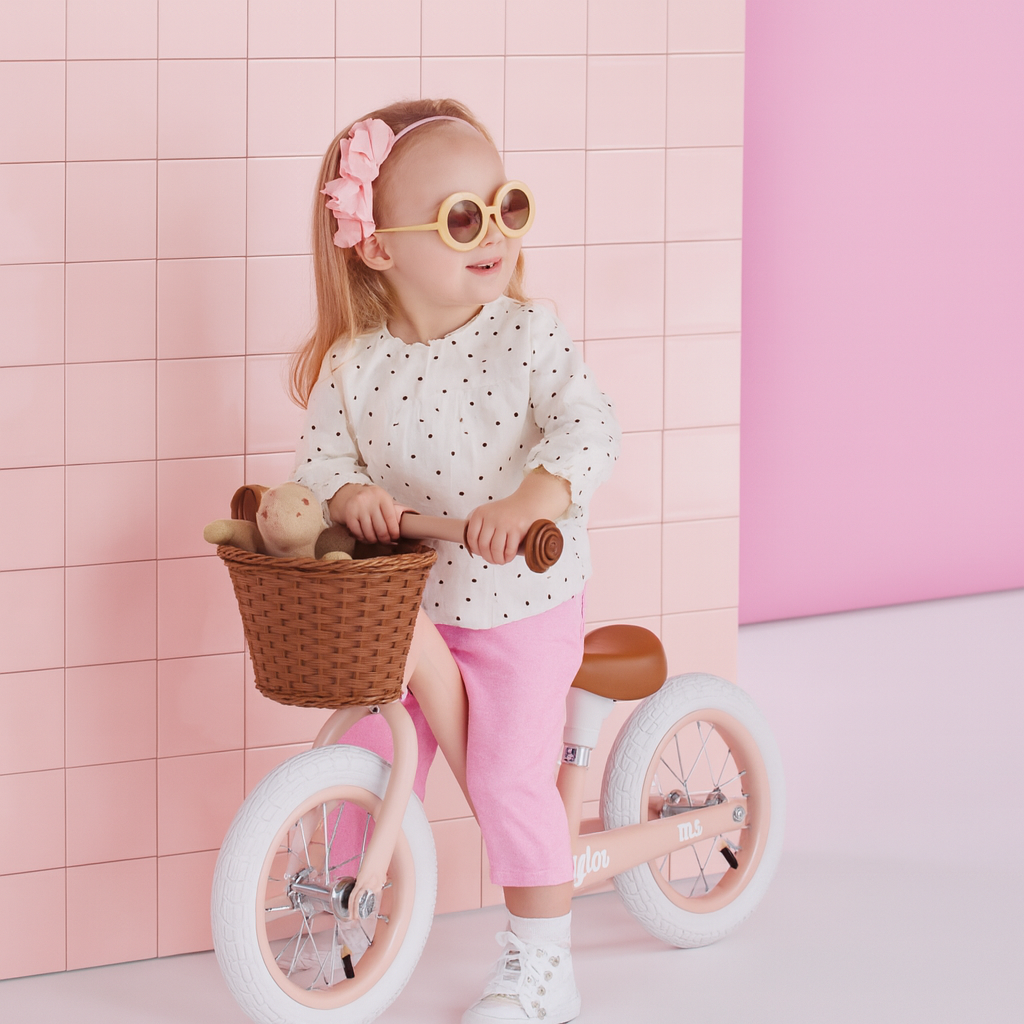 Kinder Kraft Lightweight Rapid 2 Balance Bike - Vintage Rose