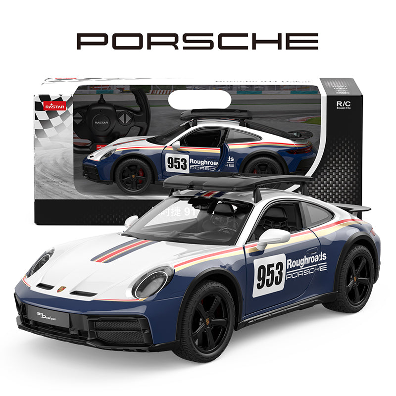 Rastar Licensed 1:14 Porsche 911 Dakar Performance Remote Control Car