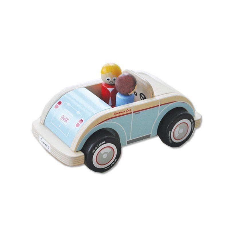 Indigo Jamm Wooden Charlie's Car