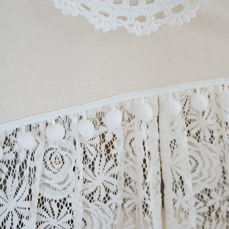 ALL 4 KIDS Allison Lace Kids Square Teepee Tent