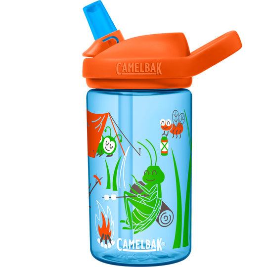 Camelbak Eddy 400mL Kids Drink Bottle - Camping Bugs