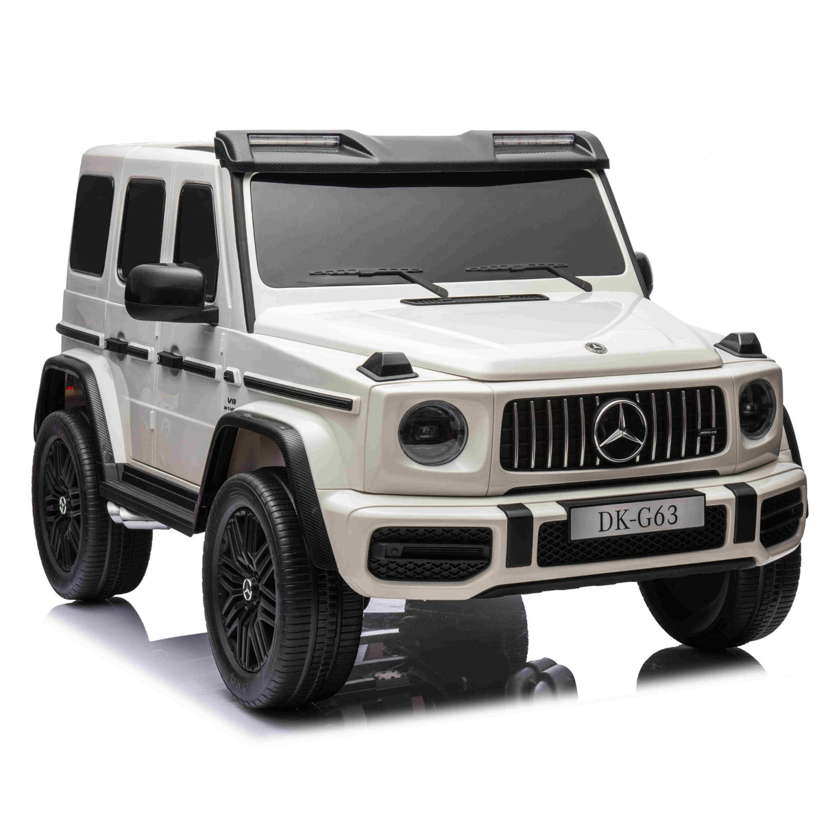 ALL 4 KIDS Huge Licensed Double Seat Mercedes-Benz Kids Ride On Car G63 with RC