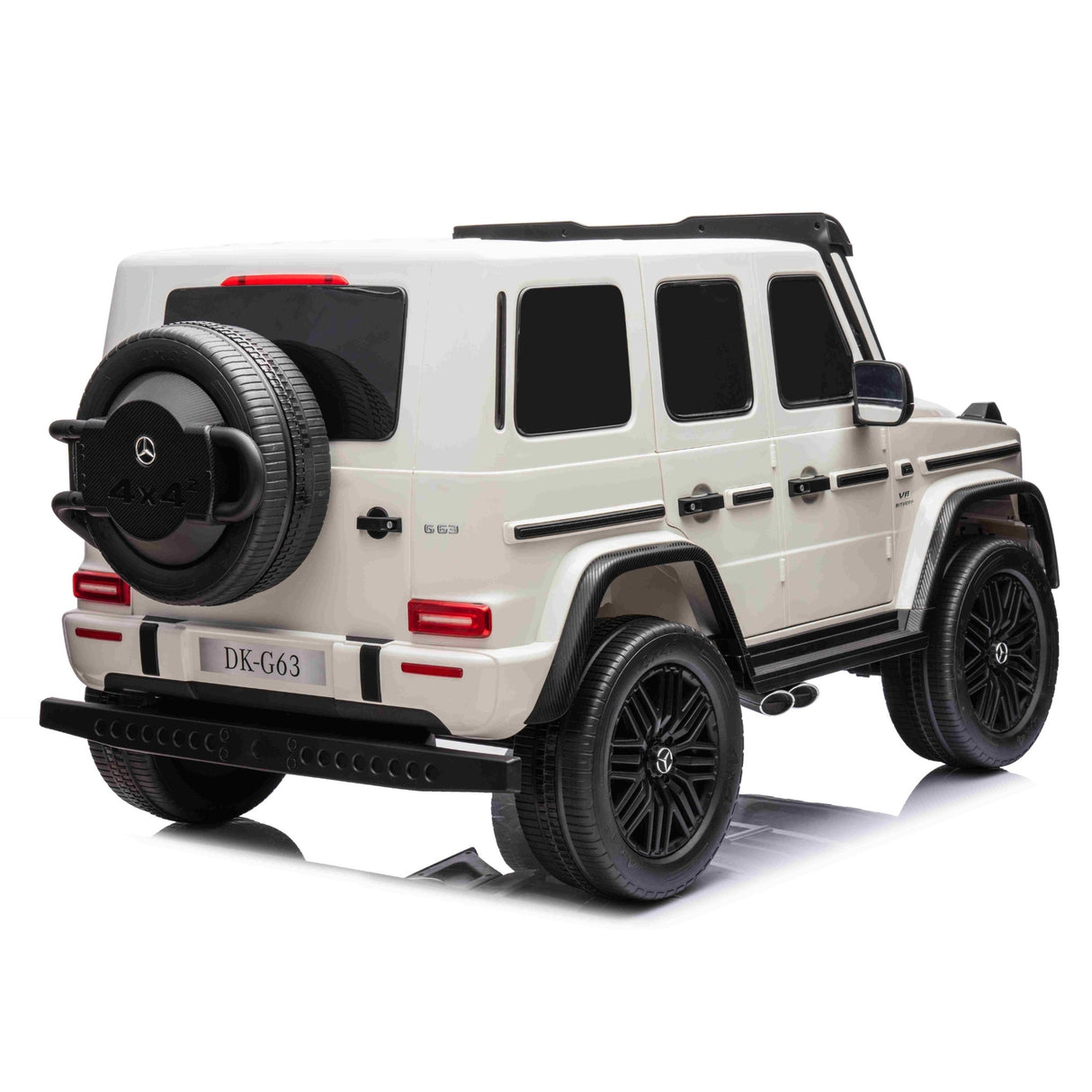 ALL 4 KIDS Huge Licensed Double Seat Mercedes-Benz Kids Ride On Car G63 with RC