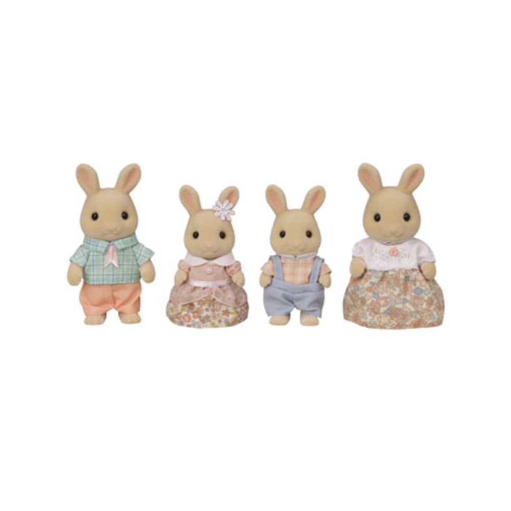 Sylvanian Families Milk Rabbit Family