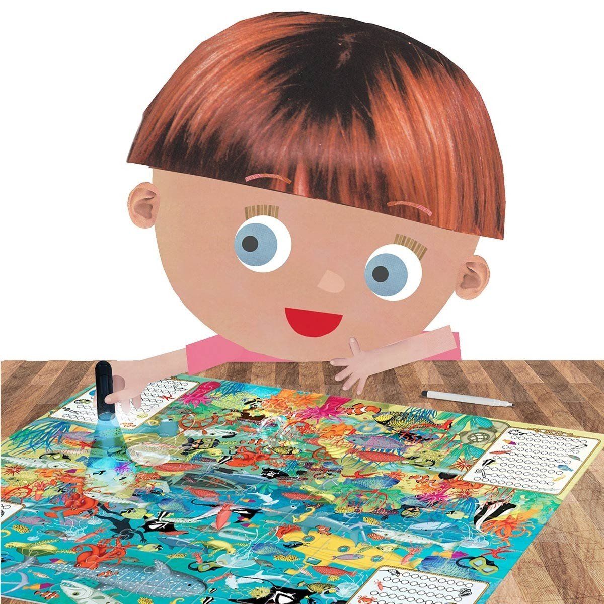 Headu Flash Card Game - Explore the Sea Life