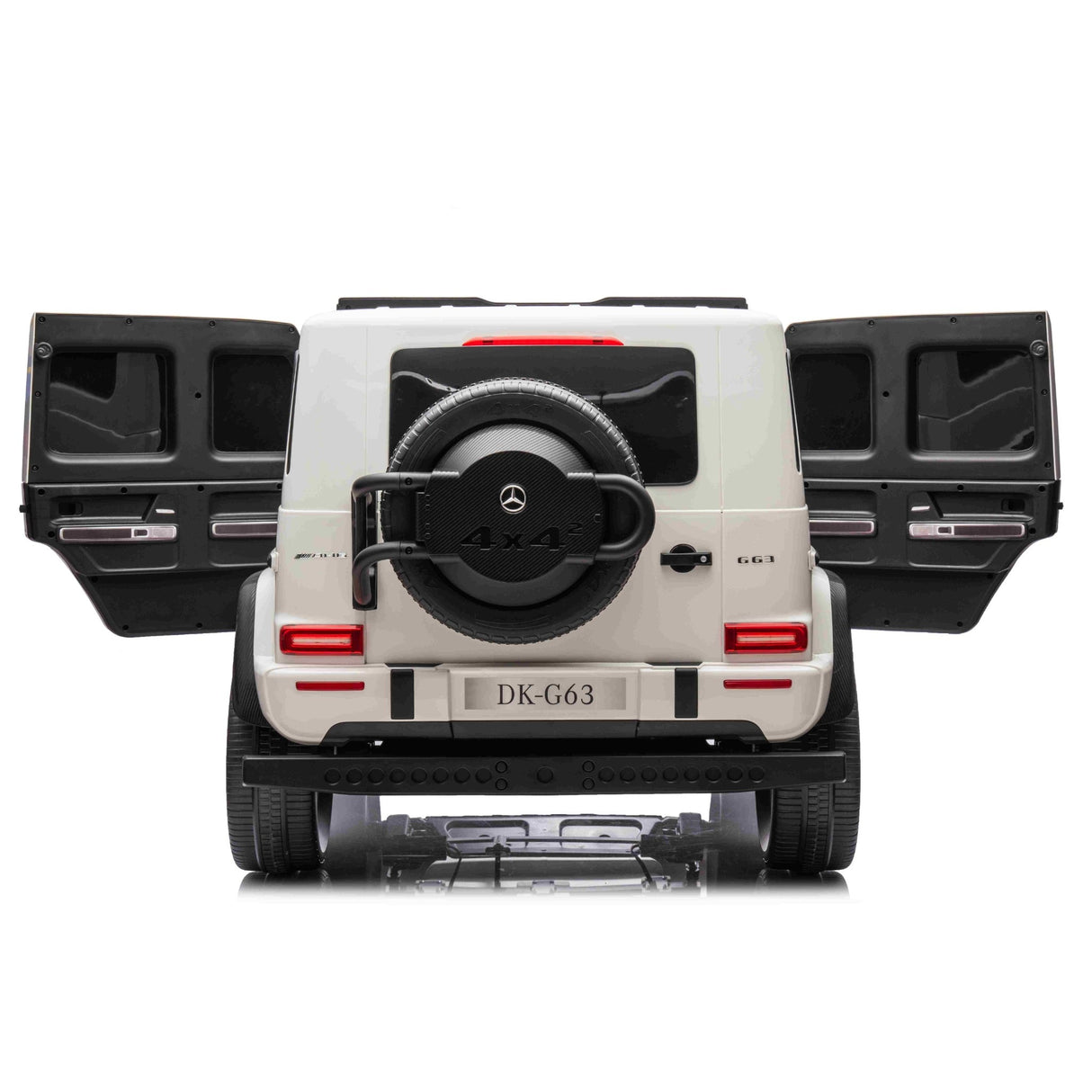 ALL 4 KIDS Huge Licensed Double Seat Mercedes-Benz Kids Ride On Car G63 with RC