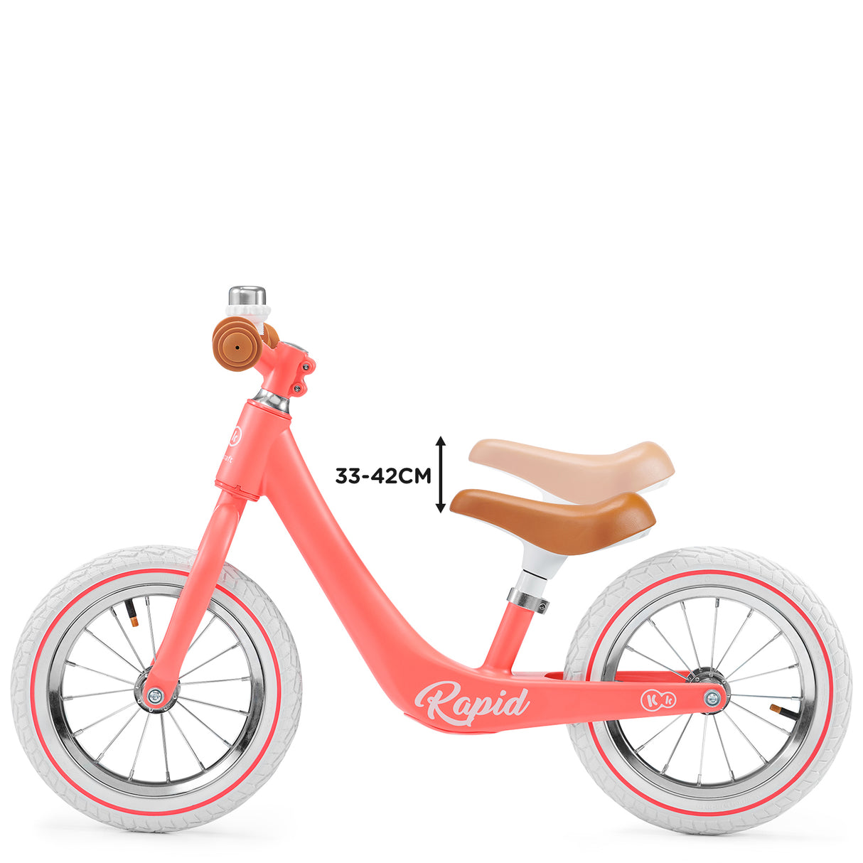 Kinder Kraft Lightweight Rapid Balance Bike - Rose