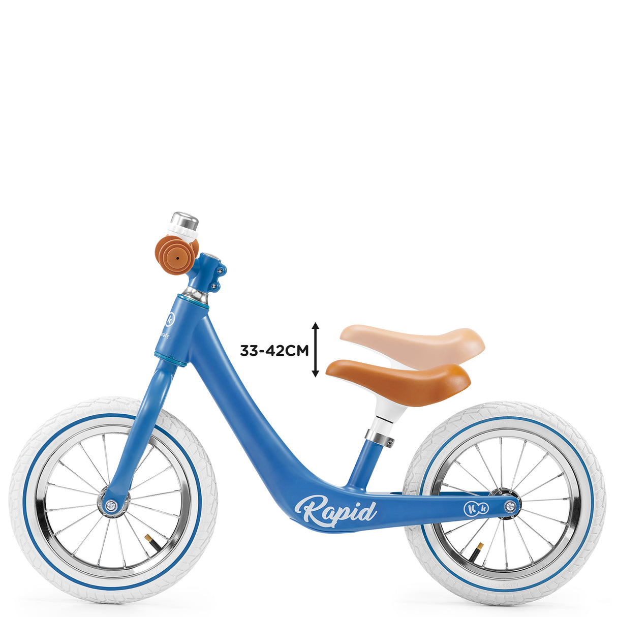 Kinder Kraft Lightweight Rapid Balance Bike - Blue