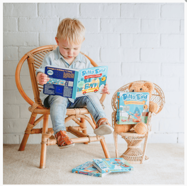 Ditty Bird Instrumental Children's Songs Board Book