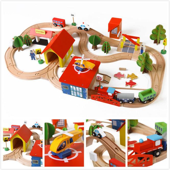 Onshine 90 Pcs Train Set with Table