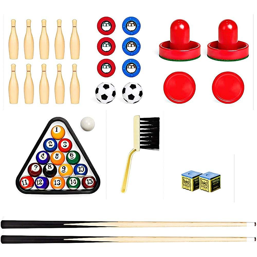 All 4 Kids Brandon 10 in 1 4FT Activity Entertainment Play Foosball Table