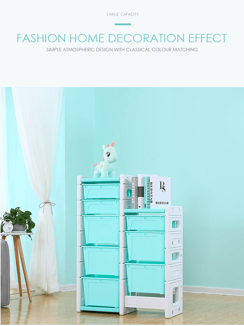 ALL 4 KIDS Hannah Combined Storage Unit - Blue