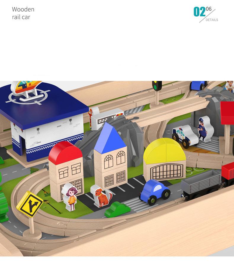 Onshine Luxury 101 Pcs Train Set with Table