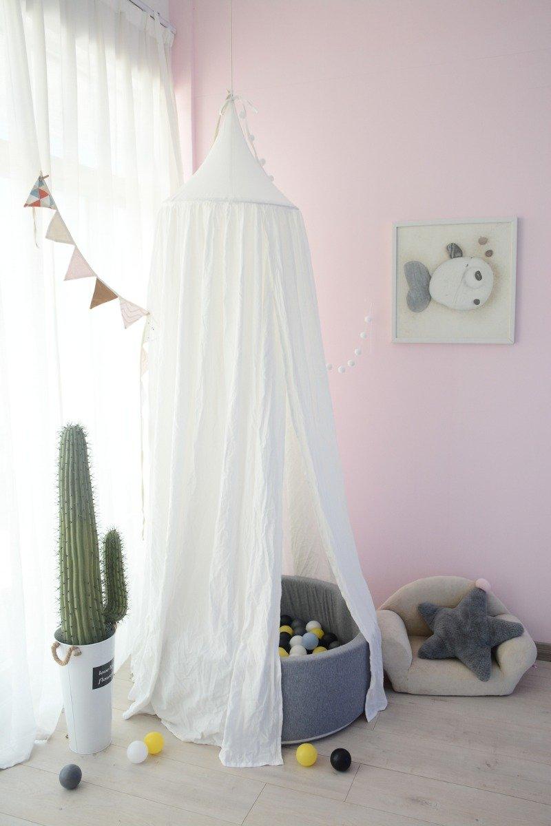 ALL 4 KIDS Aubrey Nursery Canopy - White