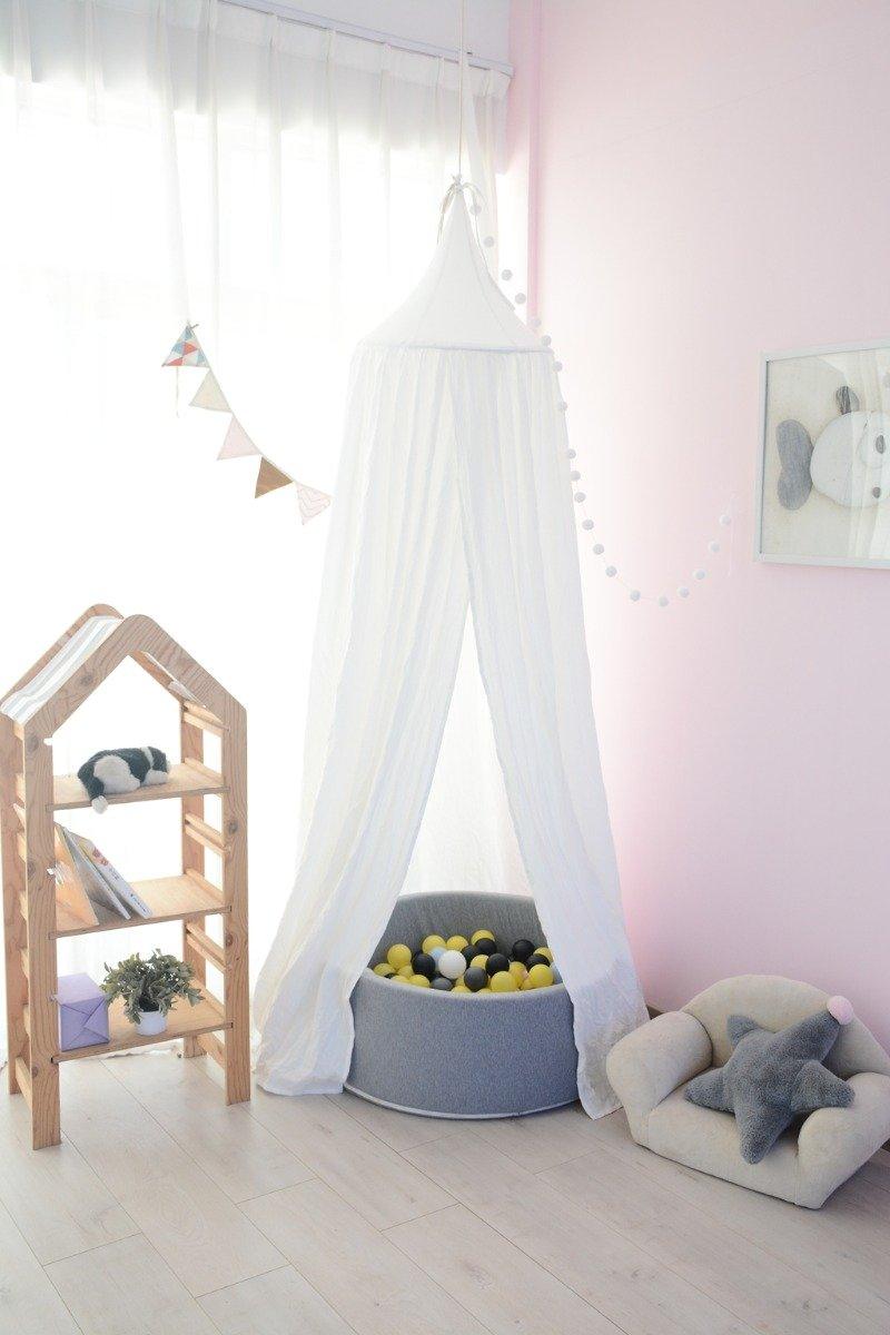 ALL 4 KIDS Aubrey Nursery Canopy - White