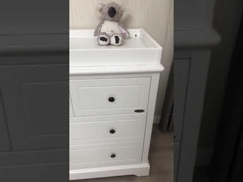 JOY BABY Comet 4 Drawer Chest of Drawer Change Table