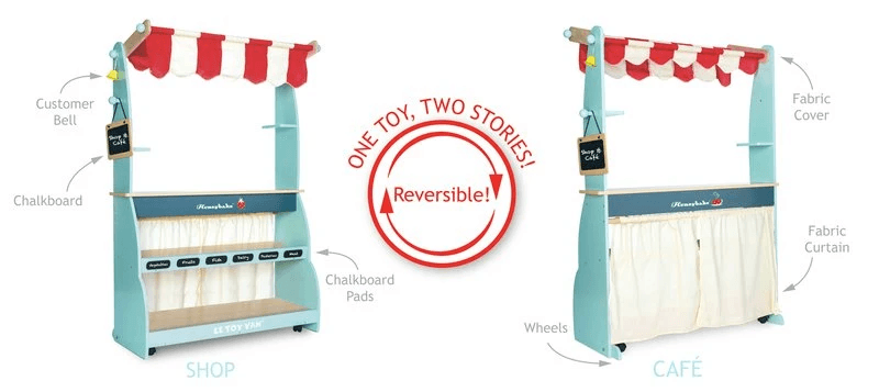 Le Toy Van Honeybake 2 in 1 Shop & Cafe