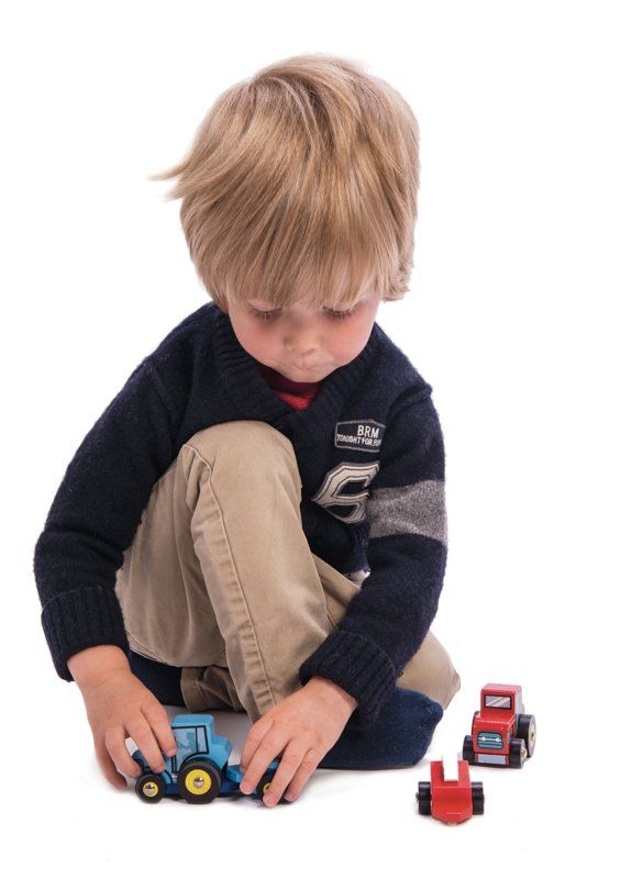 Le Toy Van Pelmel 12 Tractors CDU