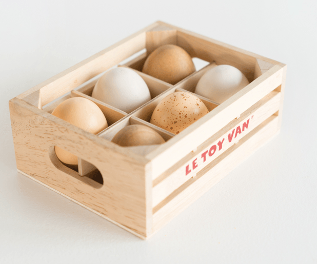 Le Toy Van Honeybake Farm Eggs in Crate