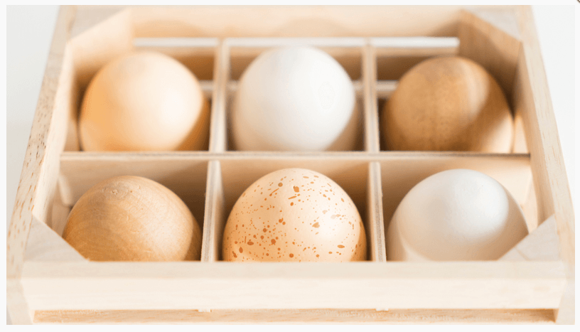 Le Toy Van Honeybake Farm Eggs in Crate