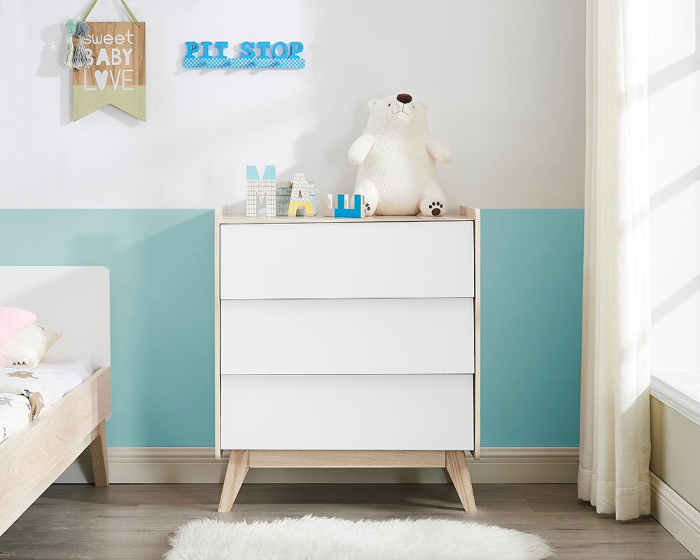3 drawer kids chest of draw