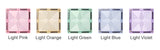 MNTL Pastel Star Magnetic Tile 120 Pcs Set