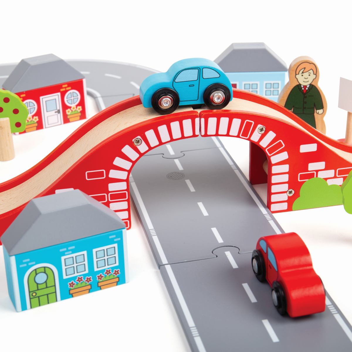 Bigjigs Rail Figure of Eight Roadway