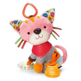 SKIP HOP Bandana Buddies Plush Teething Toy - Activity Kitty