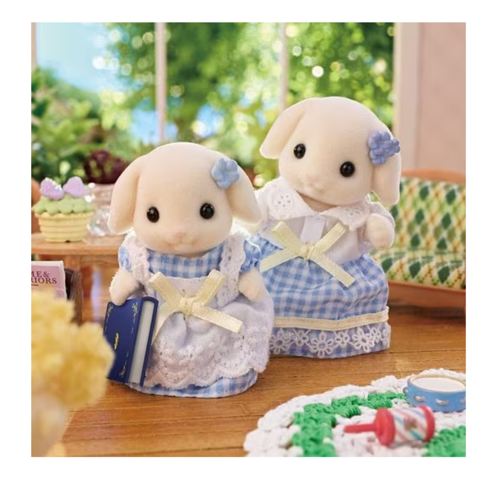 Sylvanian Families Flora Rabbit Family