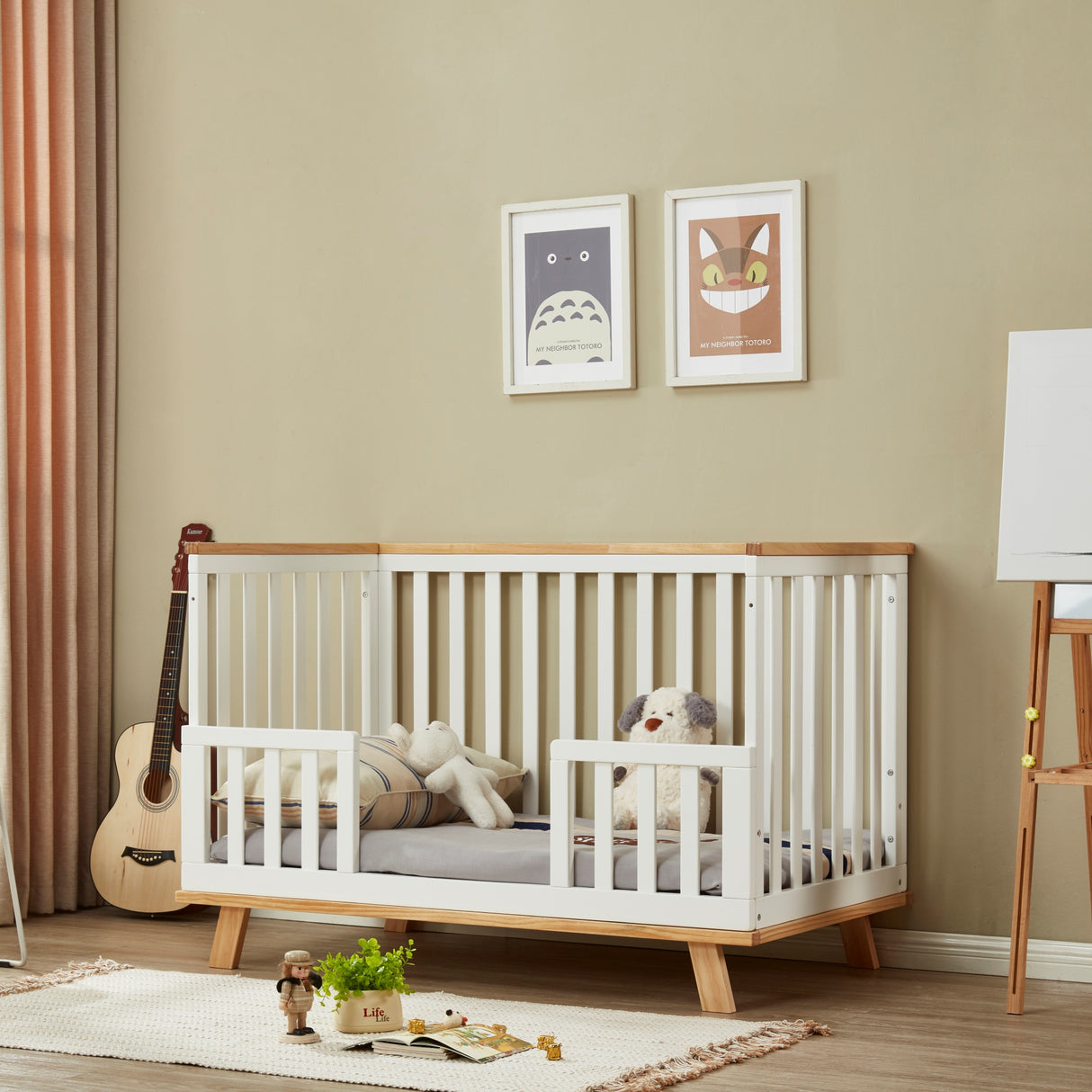 Joy Baby Mia Cot and Comet 4 Drawer Change Table Package