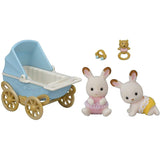 Sylvanian Families Chocolate Rabbit Baby Set