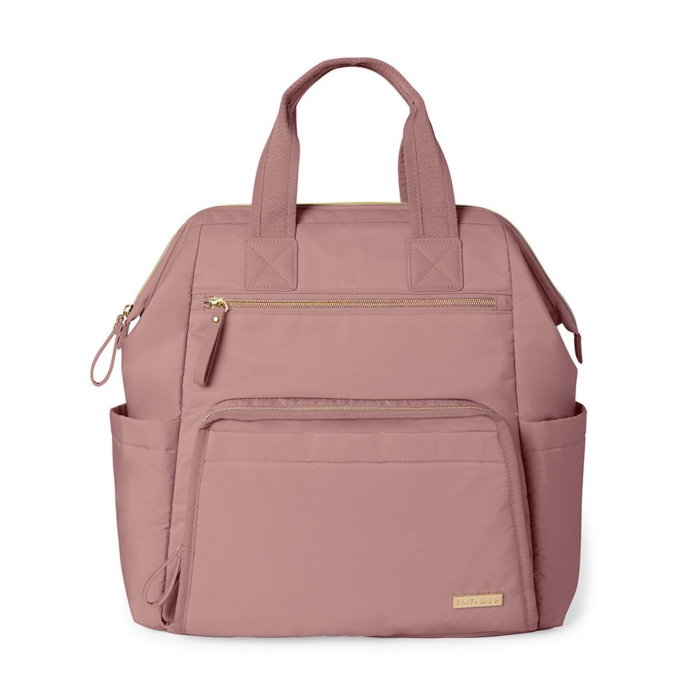 Skip Hop Main Frame Wide Open Nappy Backpack - Dusty Rose