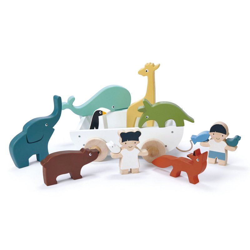 Tender Leaf Toys Pretend The FriendShip Boat Play Set