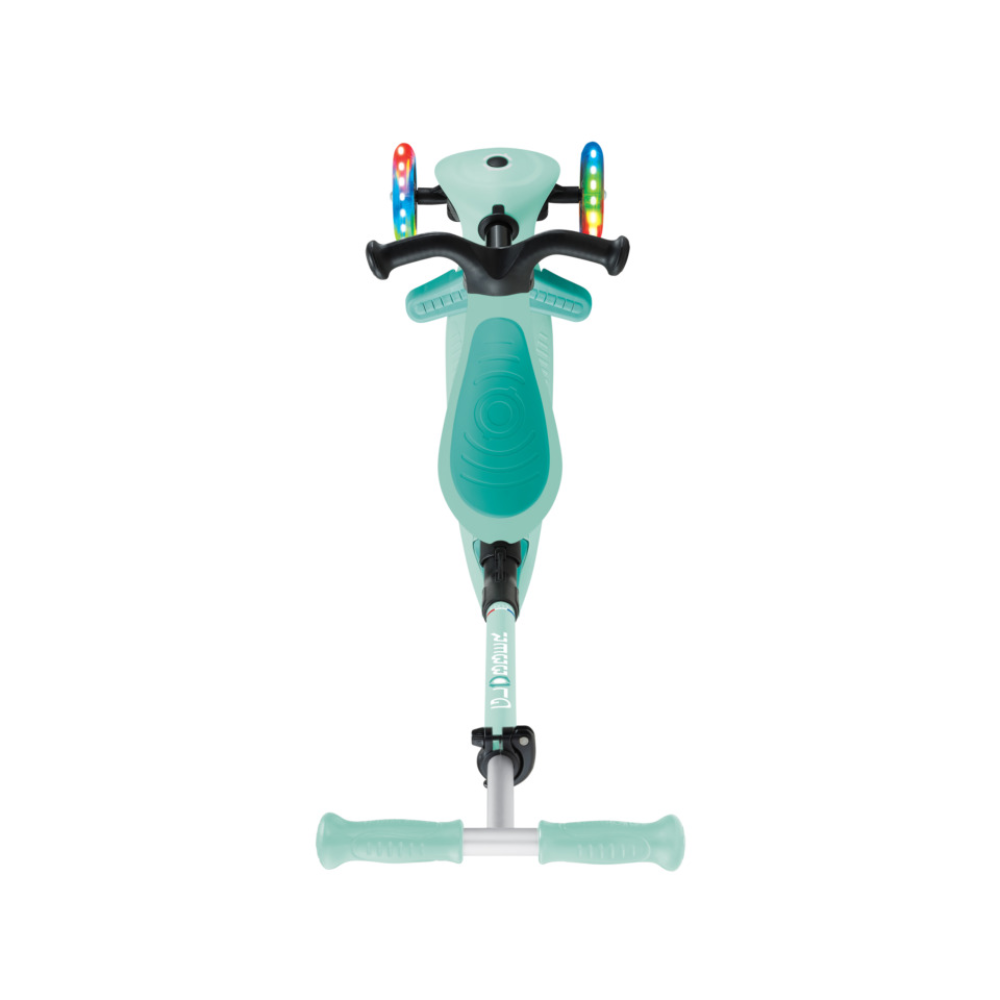 Globber GO UP ACTIVE Scooter with Lights - Mint /Dark Mint