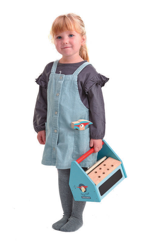Tender Leaf Toys Pretend Tap Tap Tool Box