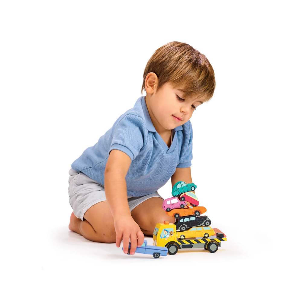 Tender Leaf Toys Stacking Cars