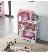 ALL 4 KIDS 3 Level Quinn Dollhouse with Furniture