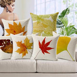 All 4 Kids 45cm Square Throw Pillow Cushion Cover - Maple Leaf