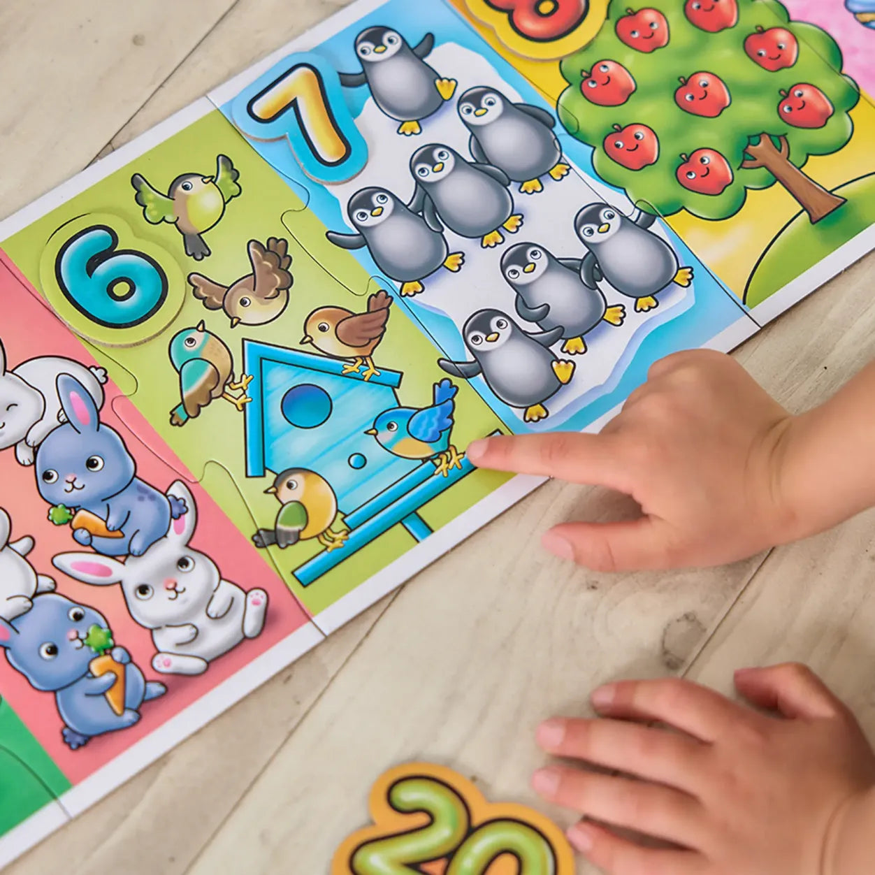 Orchard Toys Jigsaw - Match and Count 20pc