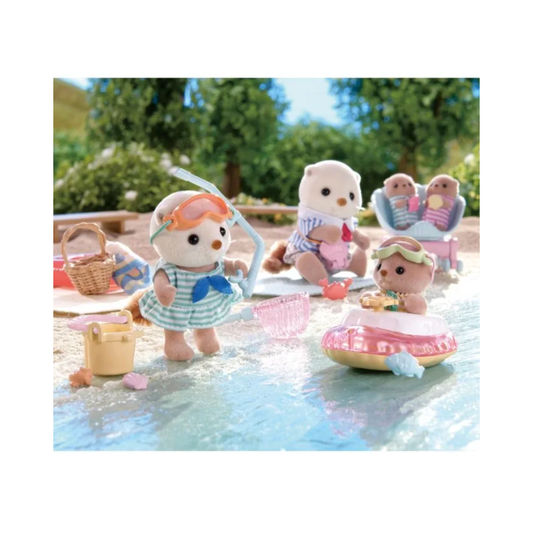 Sylvanian Families Sea Otter Sisters - Splashy Snorkel Set