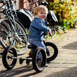 Trybike 2 in 1 Steel Balance Bike and Tricycle - Vintage Black