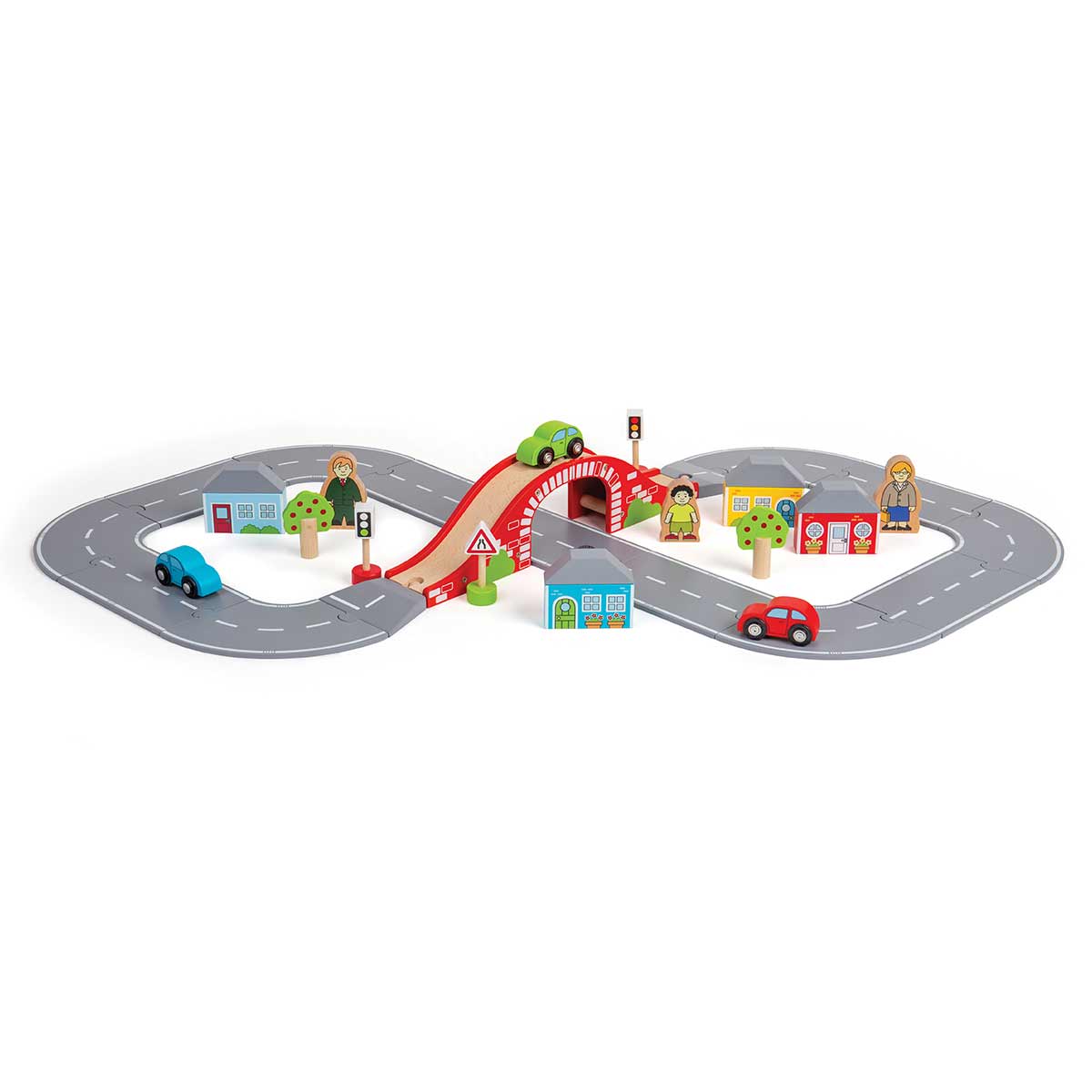 Bigjigs Rail Figure of Eight Roadway