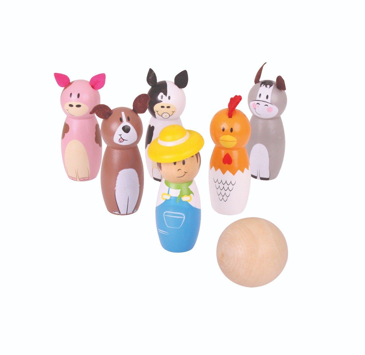 Bigjigs Toys Farm Skittles