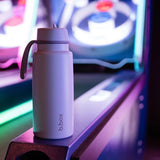B.Box 1L Insulated Flip Top Drink Bottle - Lilac Love