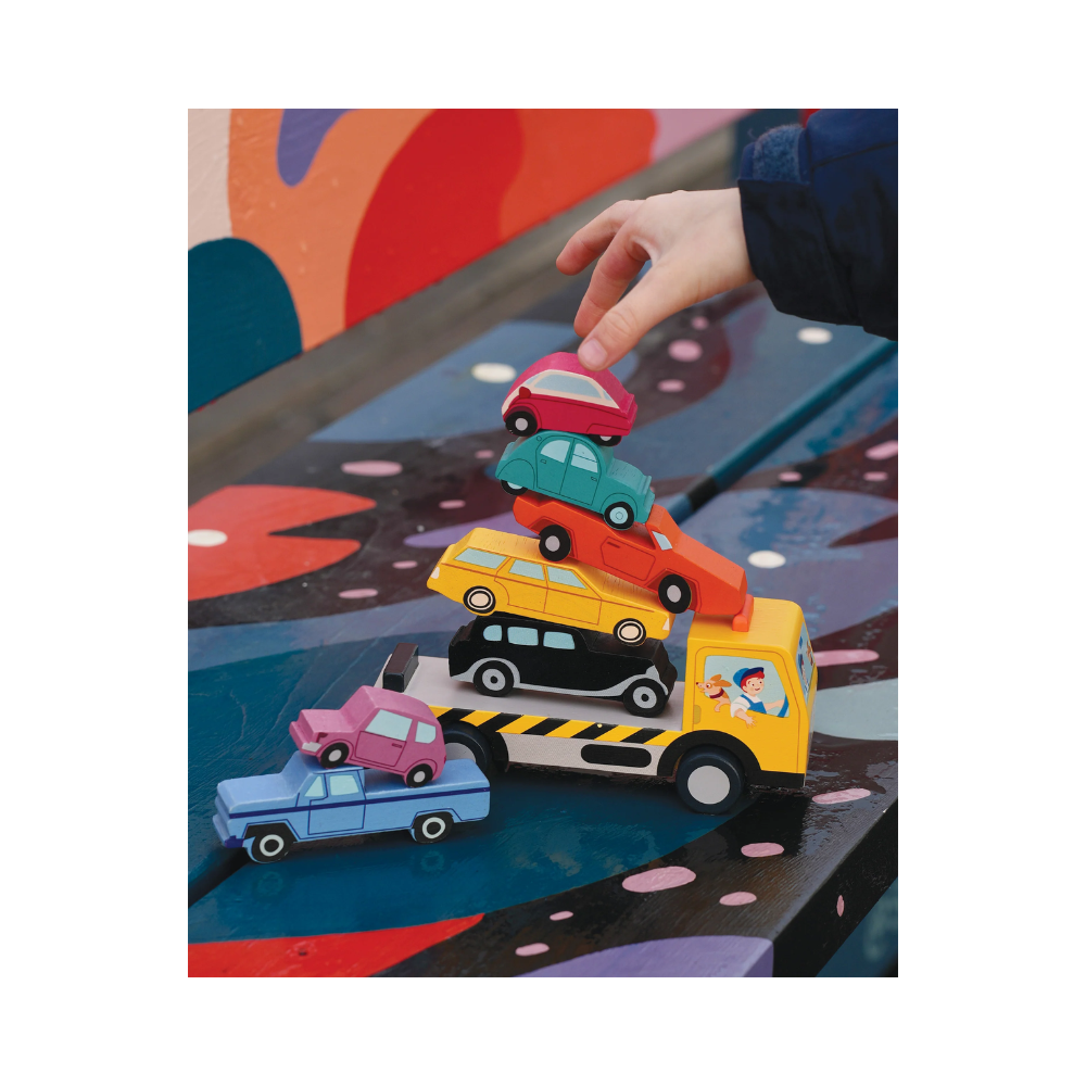 Tender Leaf Toys Stacking Cars