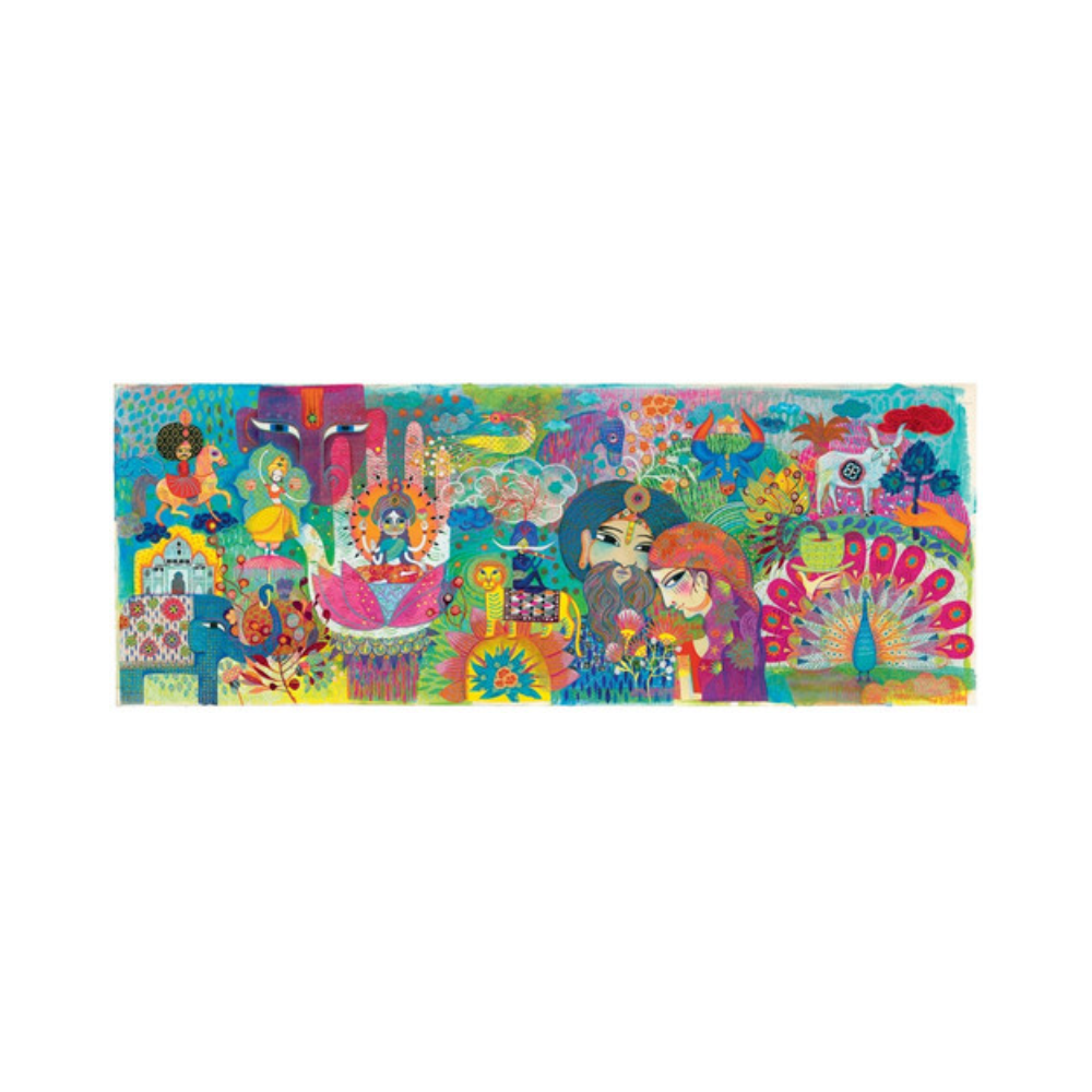 Djeco Magic India 1000pc Gallery Puzzle