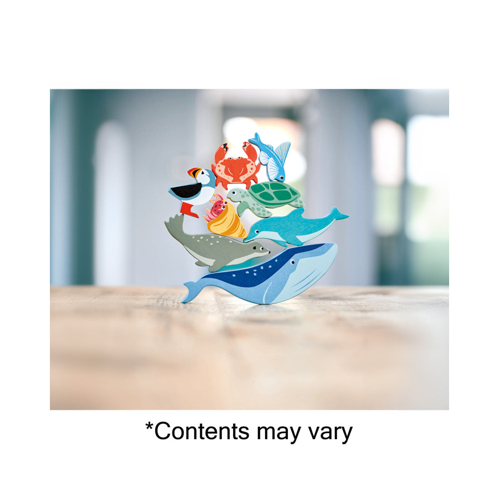 Tender Leaf Toys Wooden Selection of Coastal Animals