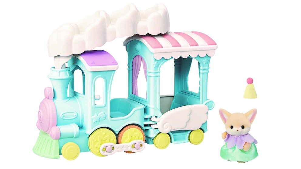 Sylvanian Families Floating Cloud Rainbow Train