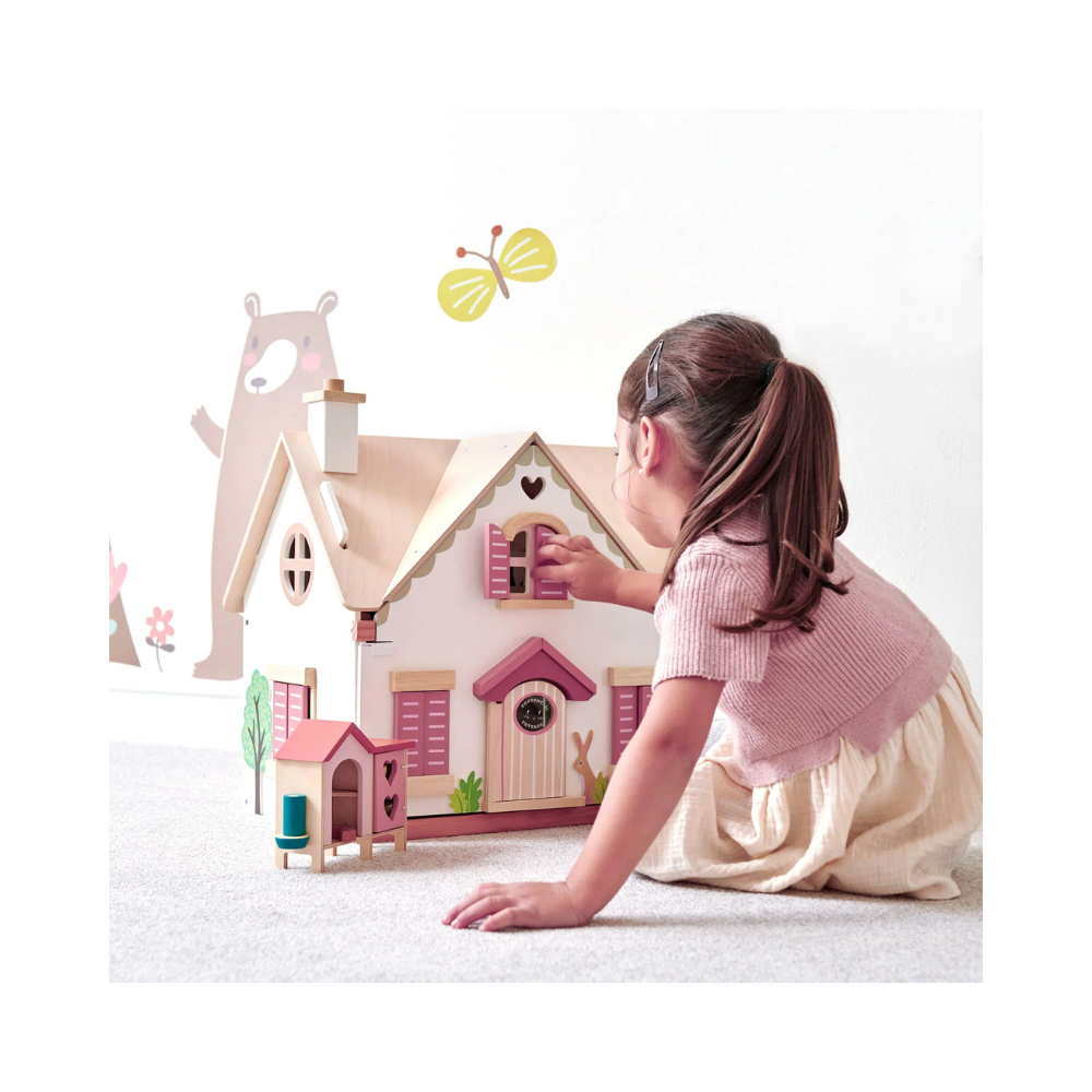 Tender Leaf Toys Cottontail Cottage Play Set